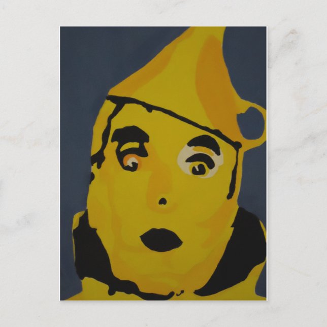 Golden Tin Man Vykort (Framsida)
