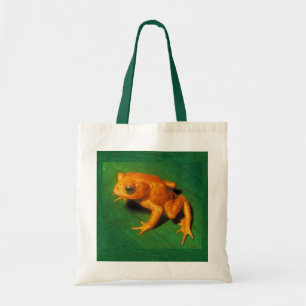 Golden Toad Tote Tygkasse
