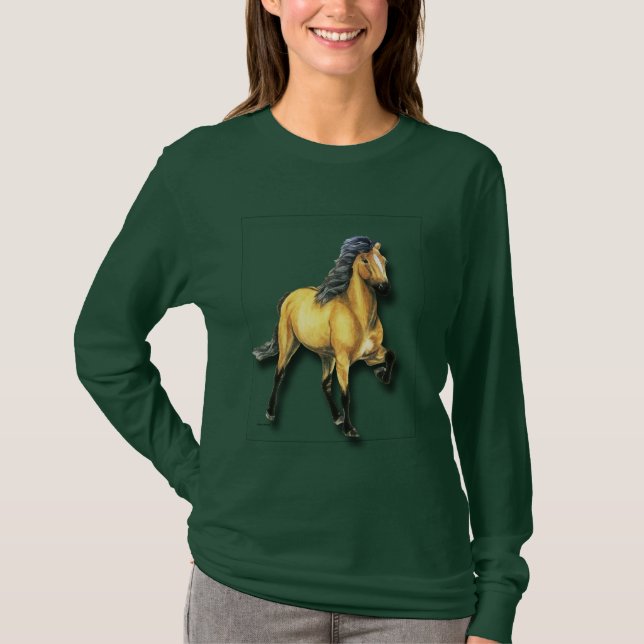 Golden Tolt 2 Islands Horse Tee (Framsida)