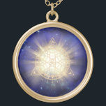 *~* Golden Totem Helig Geometry Light Rays Öga Guldpläterat Halsband<br><div class="desc">Guld Plated - JEWELRY with AVTENTION (R) - Energetiskt Enhanced Jewelry. Helig Geometristriangel Mandala och tredje Öga plus ljus- och energistrålar. Som professionell som avstånd andlig energiåterförsäljare sedan 2001 har jag lärt mig, utvecklat och utnyttjat kraften i energisparandet. All min JEWELRY WITH INTENTION (R) bär på läkenergin från positiva manifestationer....</div>
