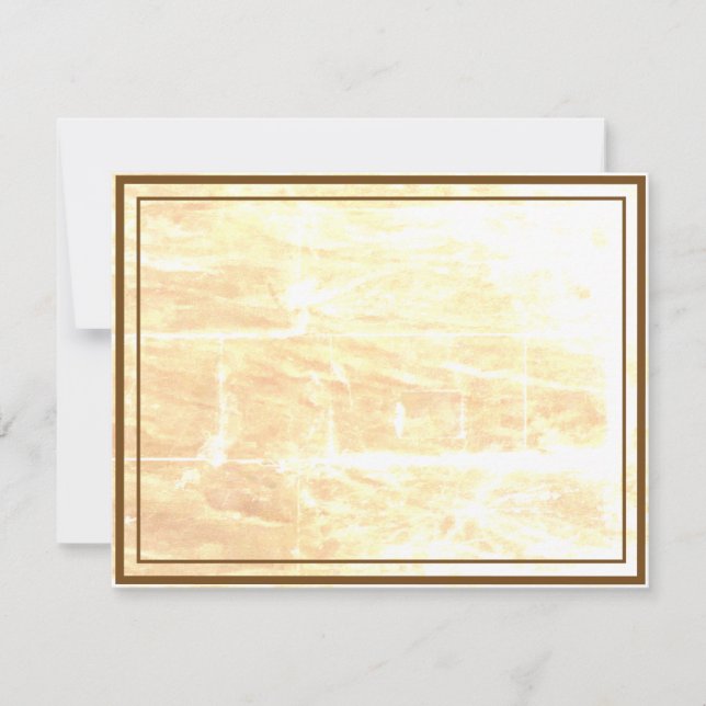 Golden Traditions Flat Tackkort Card Tack Kort (Framsida)