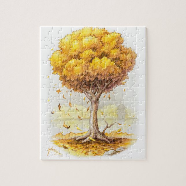 Golden Tranquibility Pussel (Vertikal)