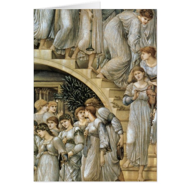 Golden Trappor Hälsningskort (Framsidan)