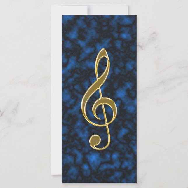 Golden treble clef (Framsida)
