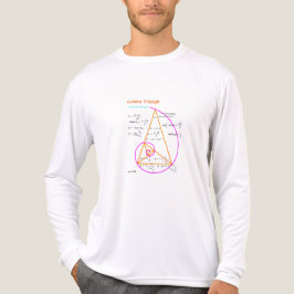Golden Triangle & Fibonacci Numbers T Shirt