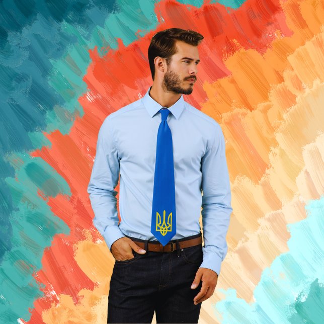 Golden Trident of Ukraina Blue Slips (Skapare uppladdad)