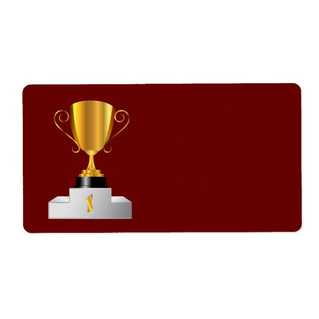 Golden trophy kopp fraktsedel (Framsidan)