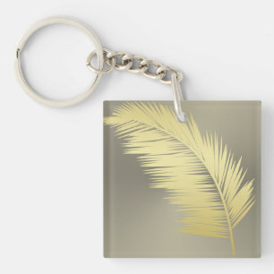 Golden Tropical Handflatan löv
