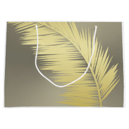 Golden Tropical Handflatan löv