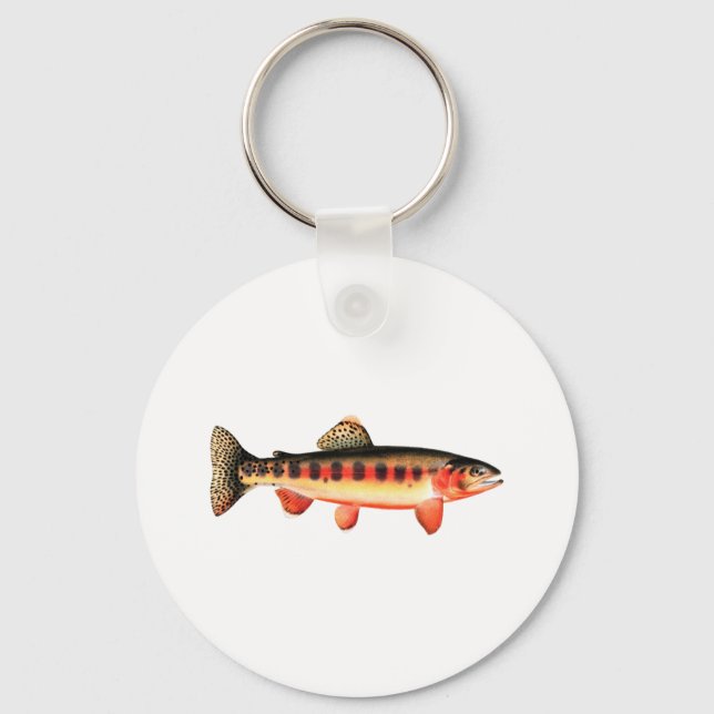 Golden Trout Nyckelring (Framsida)