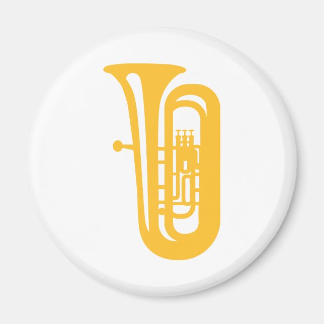 Golden Tuba Magnet (Framsidan)