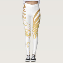 Golden Tupp År 2017 Vitlingarna Leggings