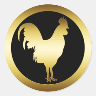 GOLDEN TUPP RUNT KLISTERMÄRKE