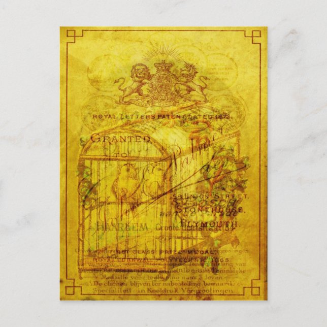 Golden Tweets Vykort (Framsida)