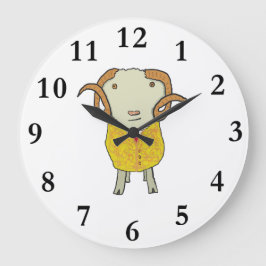 Golden Ull Stor Klocka