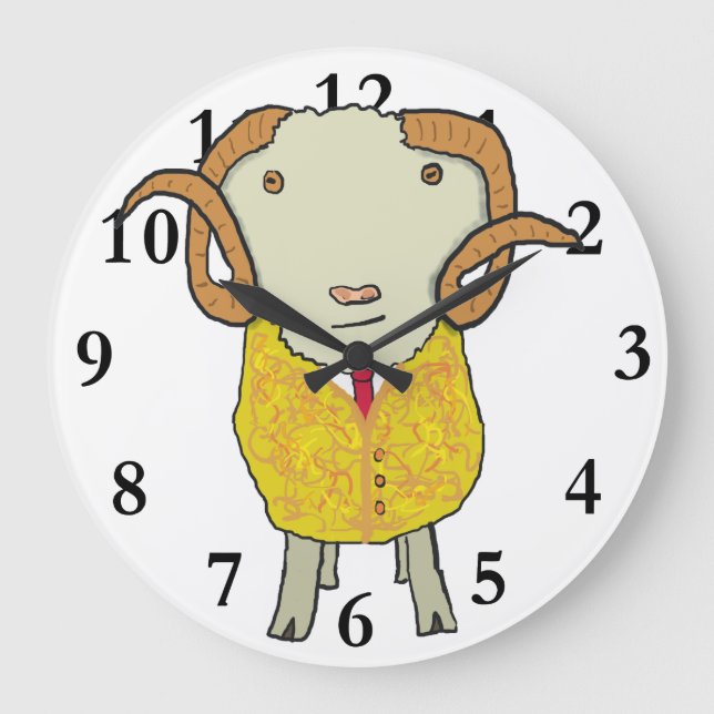 Golden Ull Stor Klocka (Framsida)