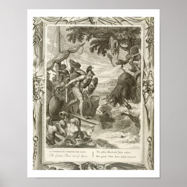 Golden Ull Won av Jason (engrave) Poster (Framsidan)