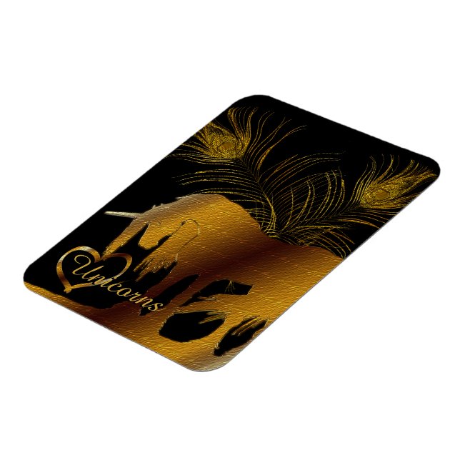 Golden Unicorn Magnet (Vänstra Sidan)