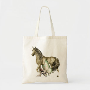 Golden Unicorn & Shy Fairy Bag Tygkasse