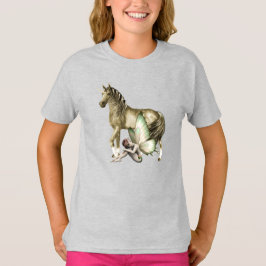 Golden Unicorn & Shy Fairy Shirt Tee