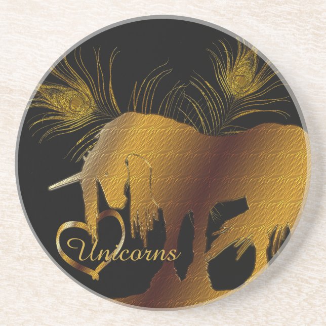 Golden Unicorn Underlägg (Framsidan)