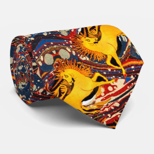 GOLDEN UNICORNS,RED BLUE MARBLED EFFECECTS,CIRKLES SLIPS