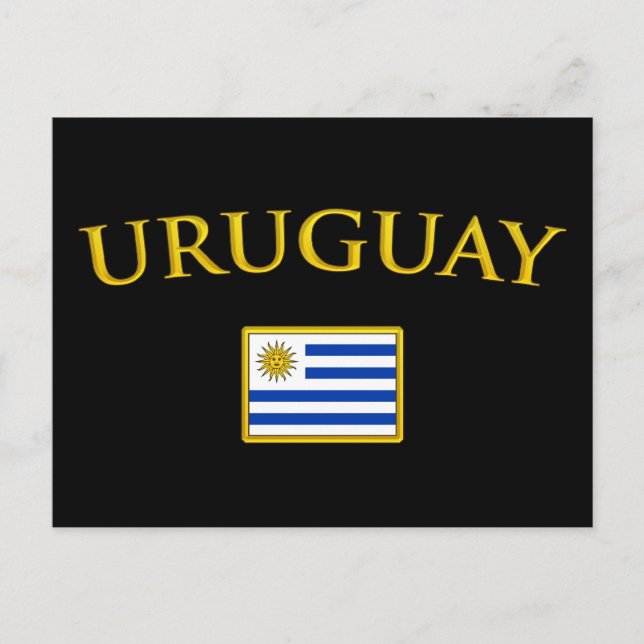Golden Uruguay Vykort (Framsida)