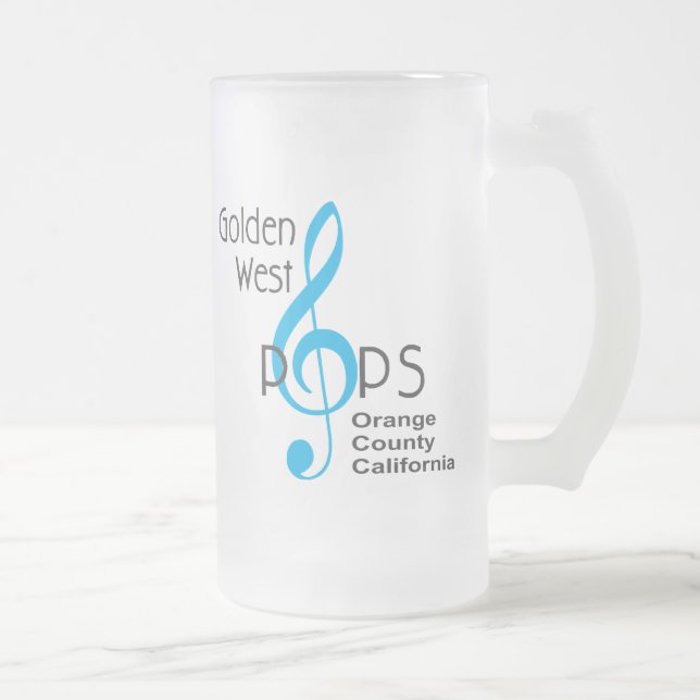 Golden Väster Pops Logotyp Mugg (Höger)