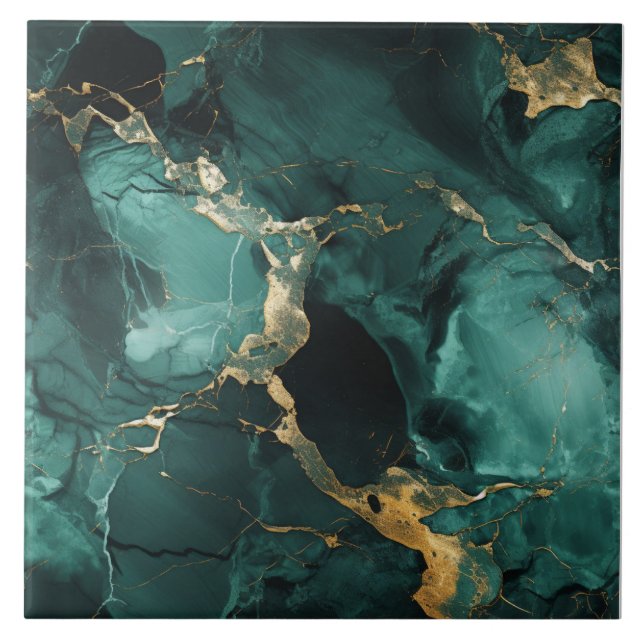 Golden Veed Deep Sea Tile Kakelplatta (Framsidan)