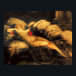 Golden Veil av Louis Icart Poster<br><div class="desc">5 stjärnor poster med öga-fångst,  Art Deco,  som målar "Golden Veil" av Louis Icart.</div>