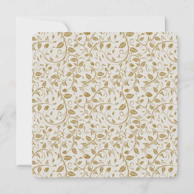 Golden Vines Inbjudningar (Framsida)