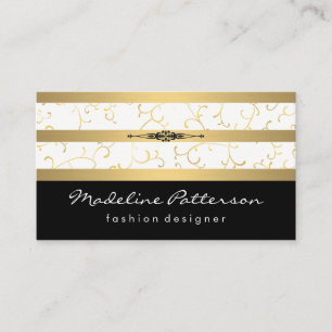 Golden Vines Luxe Classic Visitkort