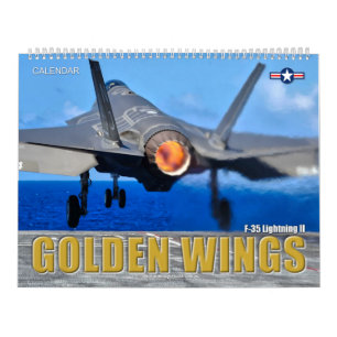 GOLDEN VINGAR F-35B/C Blixt II Kalender