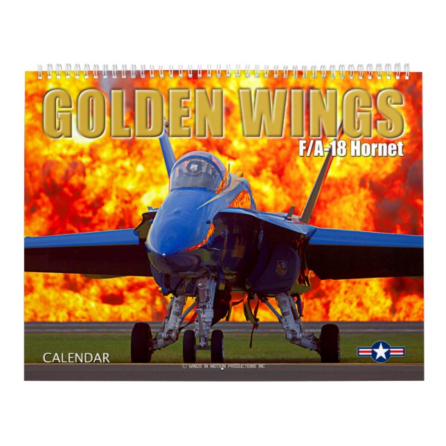 GOLDEN VINGAR - F/A-18 Hornet Kalender (Omslag)