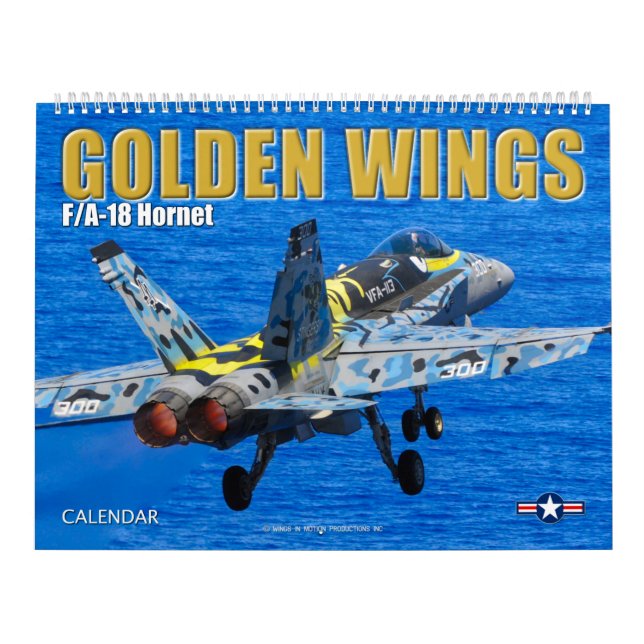 GOLDEN VINGAR - F/A-18 Hornet Kalender (Omslag)