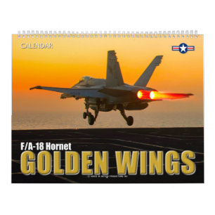 GOLDEN VINGAR - F/A-18 Hornet Kalender