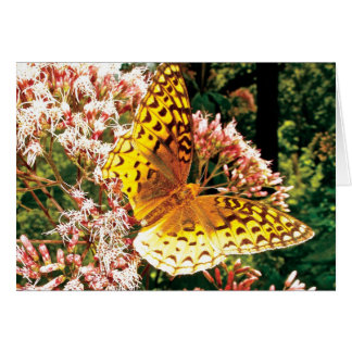 Golden Vingar Hälsningskort