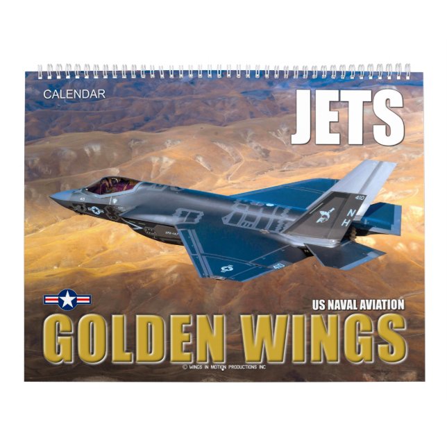GOLDEN VINGAR JET - Naval Aviation Kalender (Omslag)
