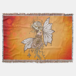 Golden vingar och blommande drömmar, magiska håret filt