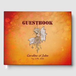 Golden vingar och blommande drömmar, magiska håret gästböcker