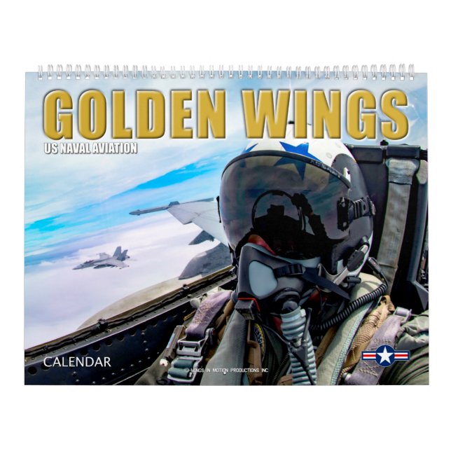 GOLDEN VINGAR - US Naval Aviation Kalender (Omslag)