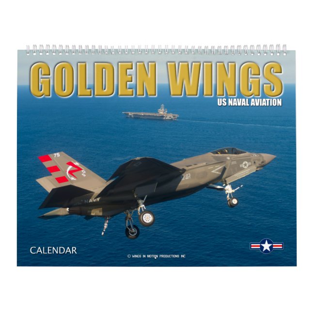 GOLDEN VINGAR - US Naval Aviation Kalender (Omslag)