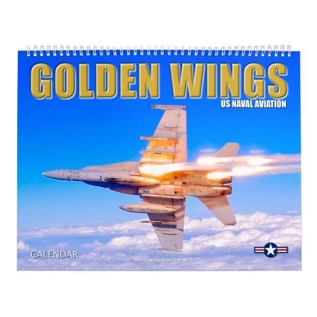 GOLDEN VINGAR - US Naval Aviation Kalender (Omslag)