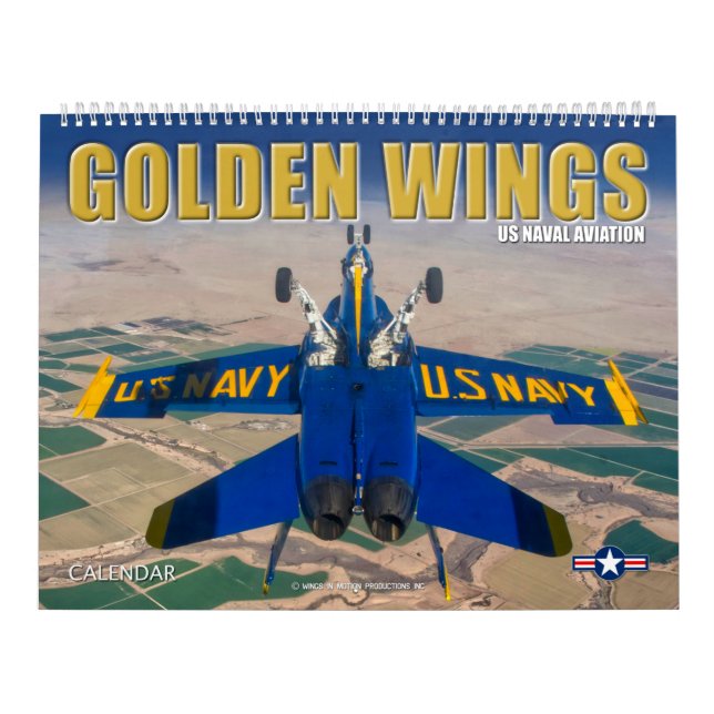 GOLDEN VINGAR - US Naval Aviation Kalender (Omslag)