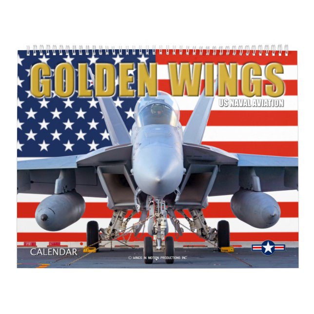 GOLDEN VINGAR - US Naval Aviation Kalender (Omslag)