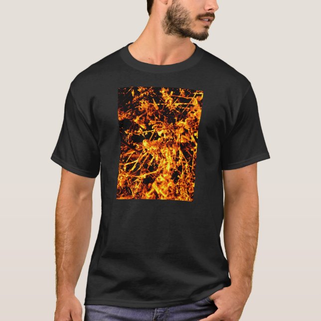 Golden virus sci-fi t-shirt (Framsida)