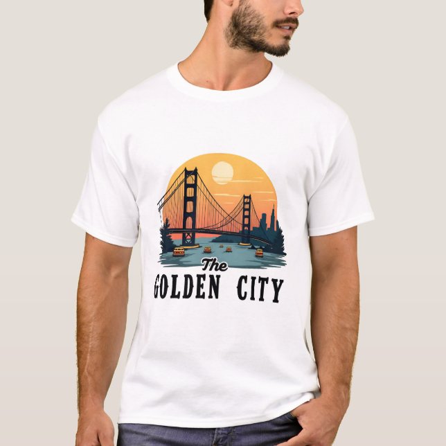 Golden Vista T Shirt (Framsida)