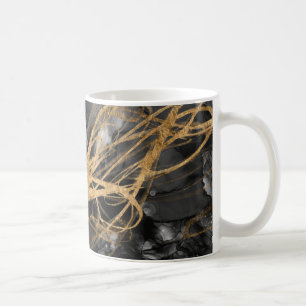 Golden Vortex I Kaffemugg