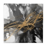 Golden Vortex I Kakelplatta<br><div class="desc">Golden Vortex I av Jennifer Goldberger</div>