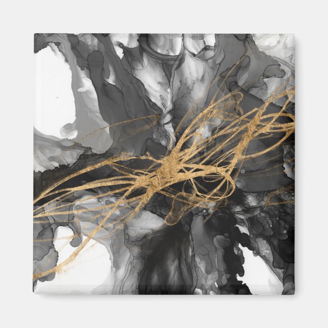 Golden Vortex I Magnet (Framsidan)